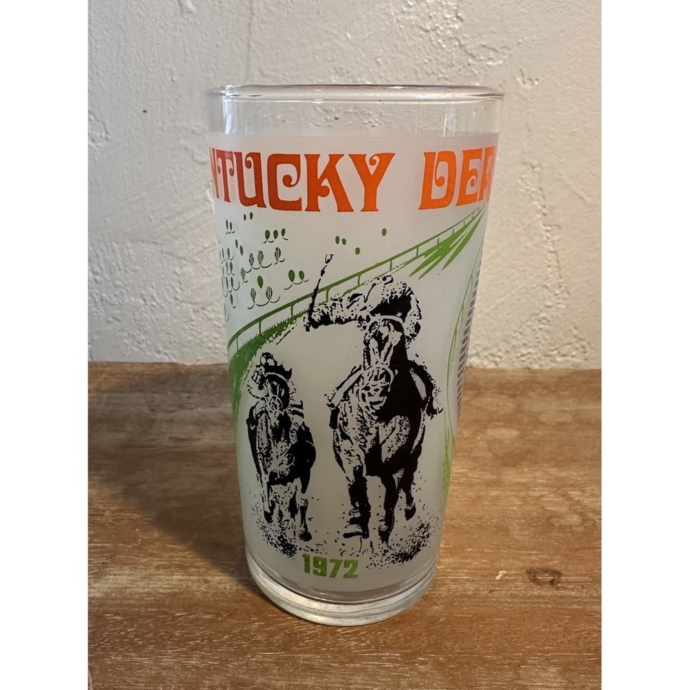 1972 Kentucky Derby Glass